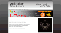 Desktop Screenshot of foto-zebolon.com